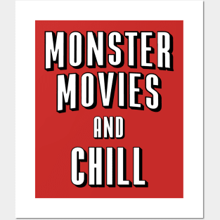 Monster Movies and Chill Posters and Art